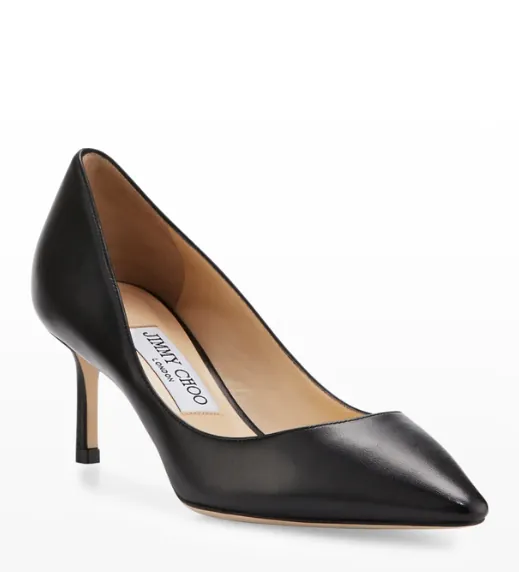 Romy 60mm Leather Pumps